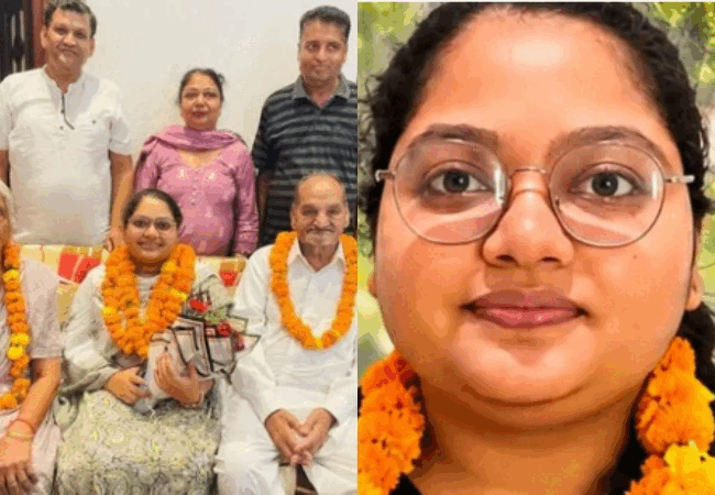 हरियाणा सिविल सर्विस परीक्षा में मानसा की क्रीमी गर्ग ने बढ़ाया मान, हरियाणा सिविल सर्विस परीक्षा में शानदार सफलता, अब बनेंगी SDM