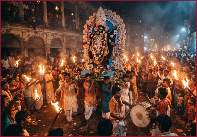 बंगाल की दिवाली है बेहद खास! मशालों के बीच होता है ‘बामा काली नृत्य’, जानें क्या है ये परंपरा
